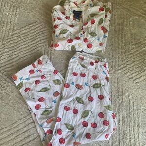 Nick and Nora Pajamas Dark Blue Tag